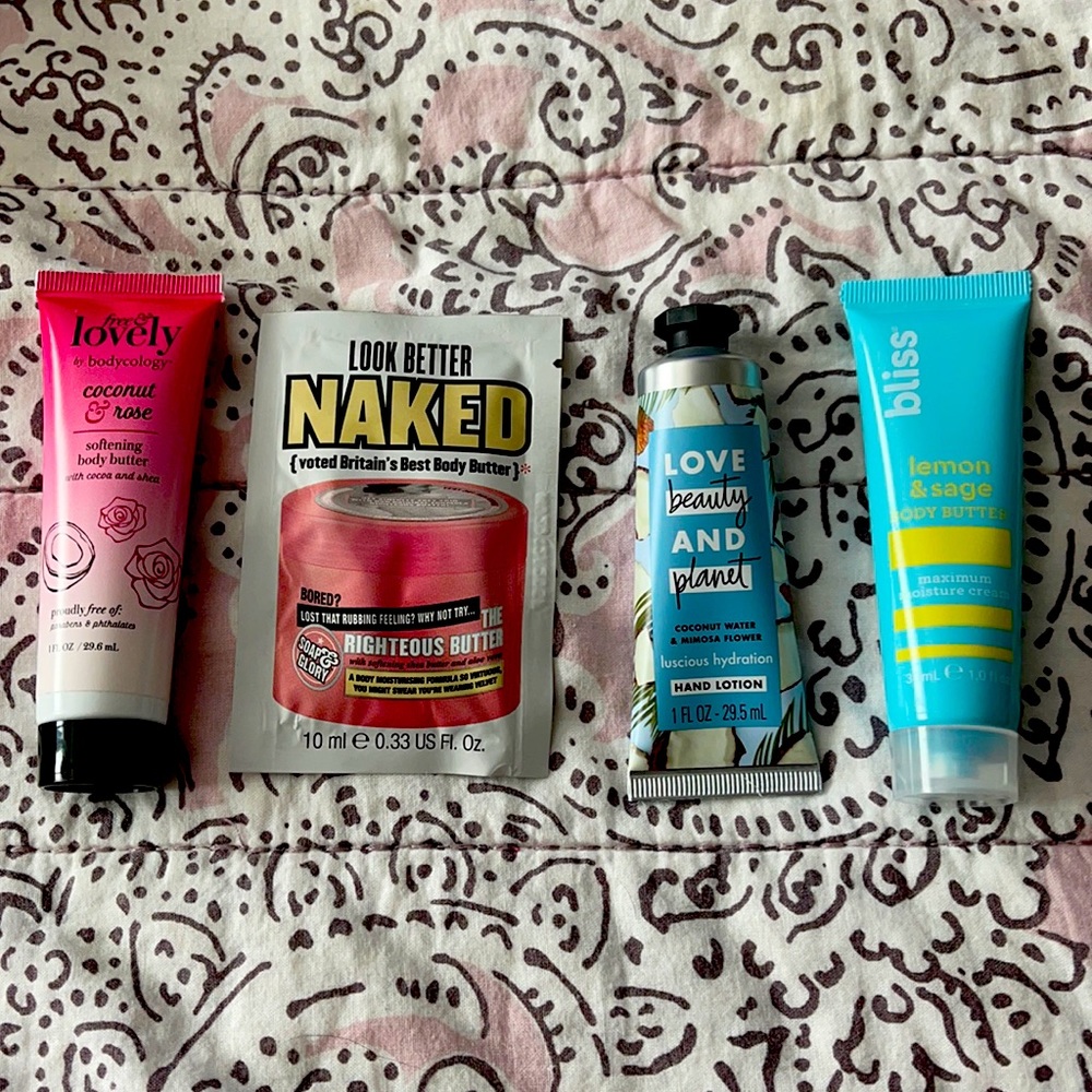 Moisture Mania! Travel/Mini Moisturizer Bundle NEW